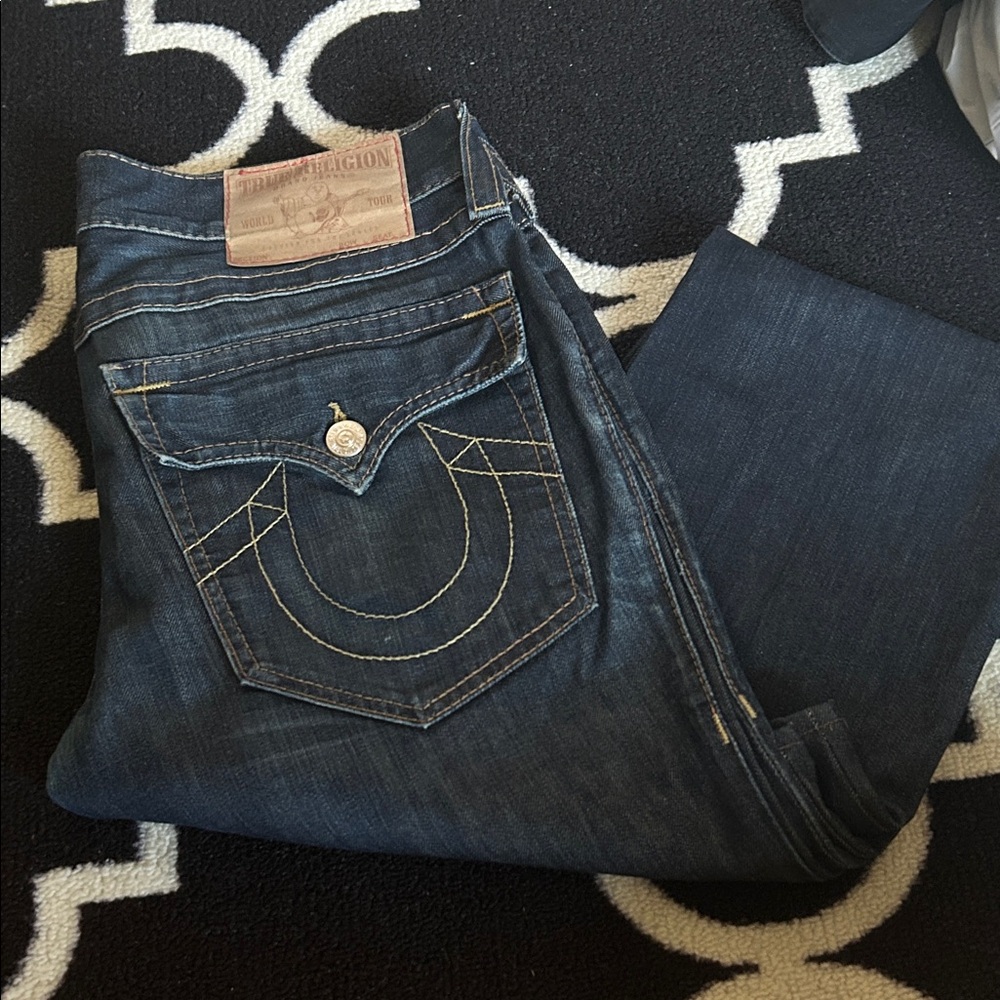 True Religion Indigo Denim Jeans